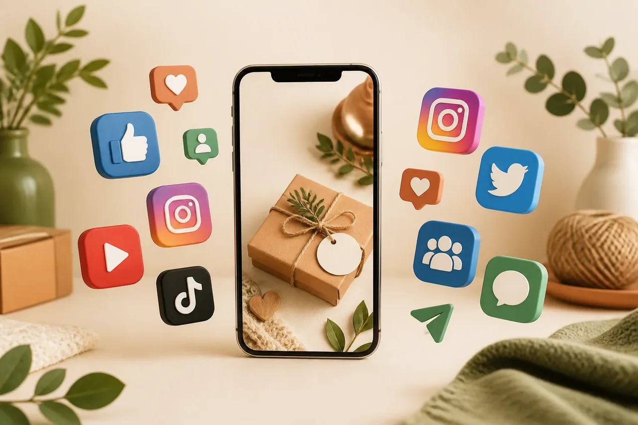 Nuevas cuentas en redes sociales
