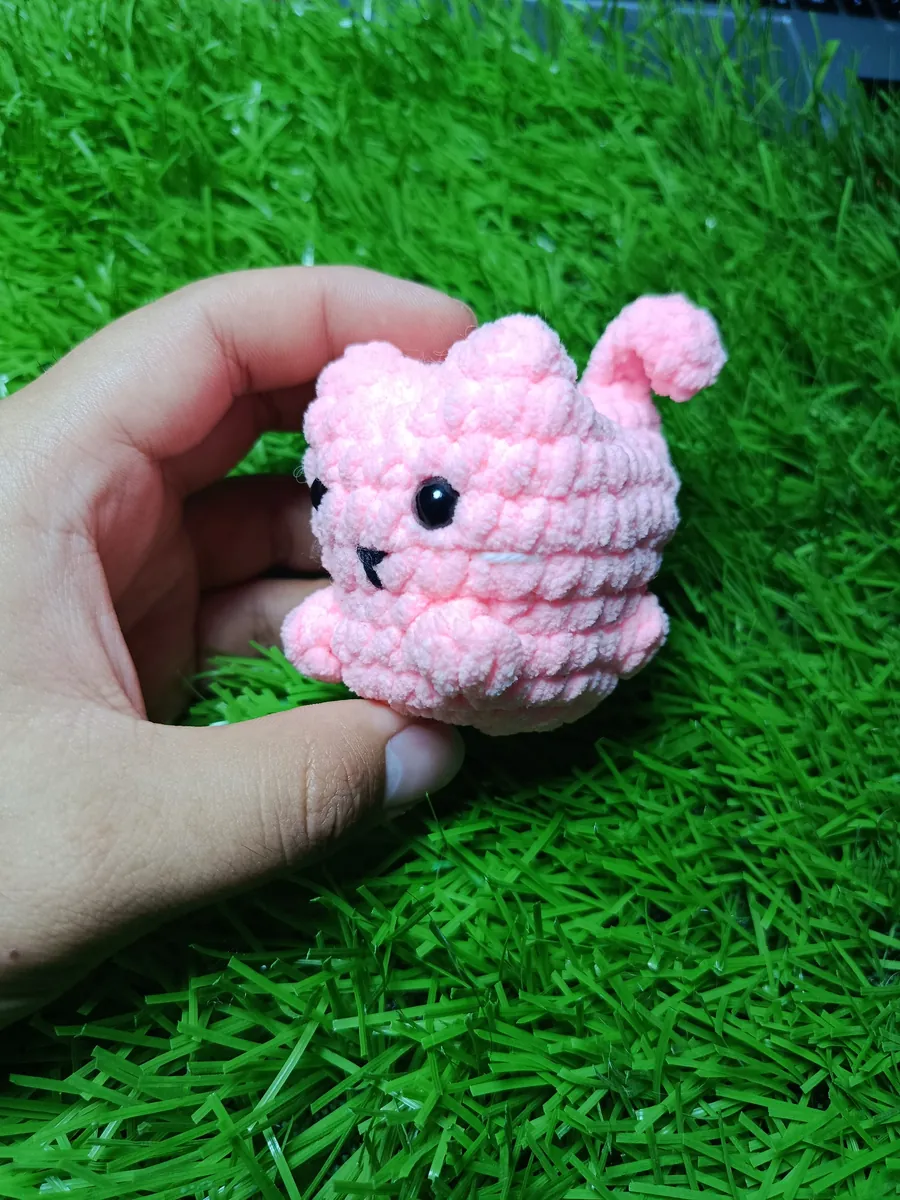Gato bebé rosa