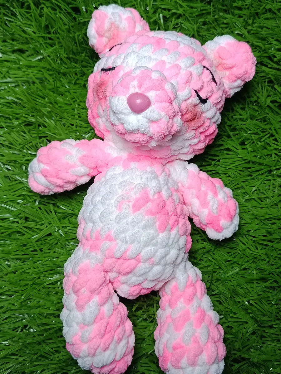 Oso rosa blanco